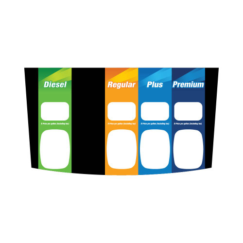 WU010213-GLF3 - Four Product - Diesel / Regular / Plus / Premium