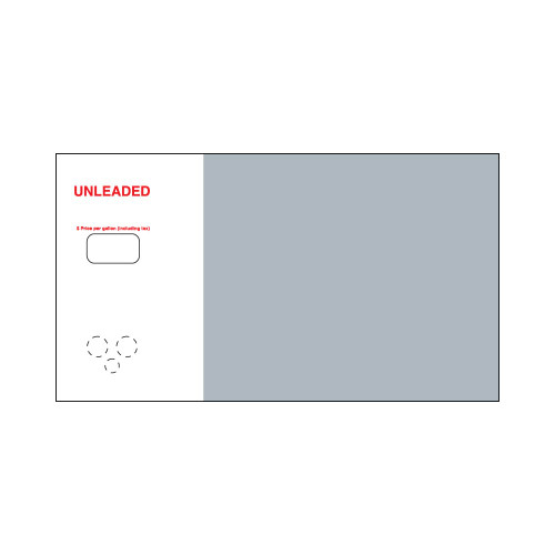888459-101-LUNL - Custom Left Unleaded White/Silver
