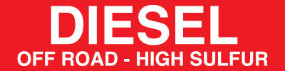 PID-231R - DIESEL OFF RD HIGH SUFUR 12X3