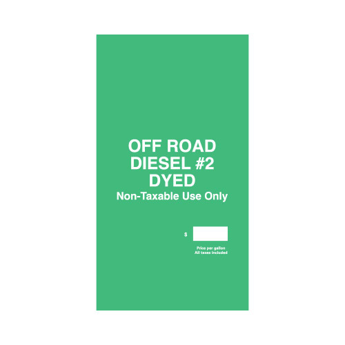 EN10204GORD2D - Custom Off Road Diesel #2 Dyed