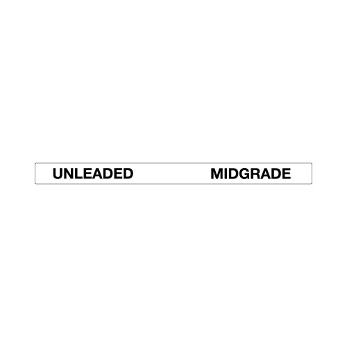 GU01003GUMG - Unleaded / Midgrade Brand Panel