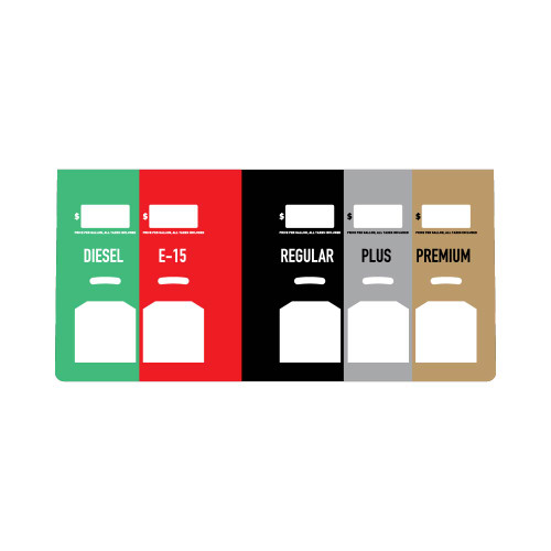 E6S0907G217B - 3+1+1 Diesel / E-15 / Regular / Plus / Premium