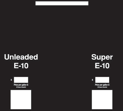 EN08104G016K - CUSTOM UNL E10 / / SUPER E10