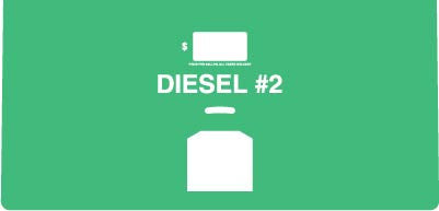 ENS0802G001B - DIESEL #2 (WHITE/GREEN)