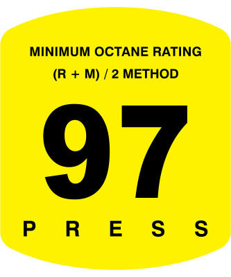 ES500S-97 - ENCORE 97 OCTANE DECAL