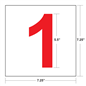 PN-5.5-1R - 5.5" RED #1