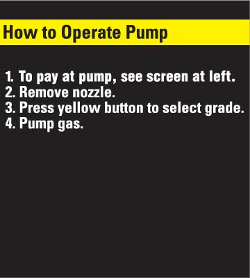 EN11004G018 - SUNOCO NOZZLE PANEL