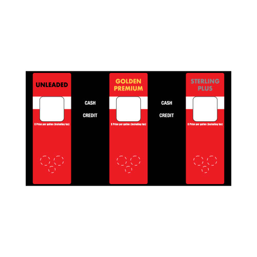 889745-103-078C - Custom Unleaded, Gold Premium, Sterling Plus Overlay