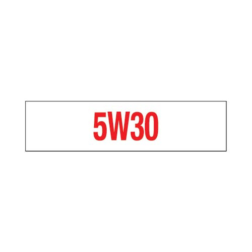 PID-5W30R - Custom 5W30 Decal