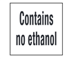 PID-CNE2B33 - 3X3 Contains no ethanol blk/wh