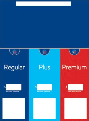 EN09106G460P - EXXON SYN REG,PLUS,PREM W/TOT