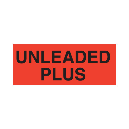 PID-PILOTULPL - Unleaded Plus Vinyl Decal
