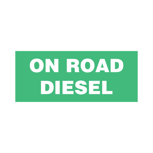 PID-DORG - 13x5.4 Vinyl Decal - On Road Diesel