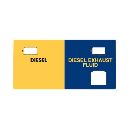 ENS1043R051 - Custom Two Product Overlay - Diesel / Diesel Exhaust Fluid