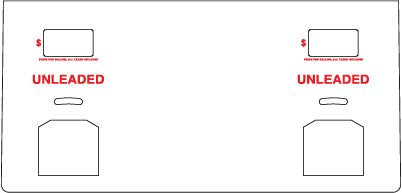 ENS0803GUNL2 - UNLEADED/UNLEADED RED/WHT
