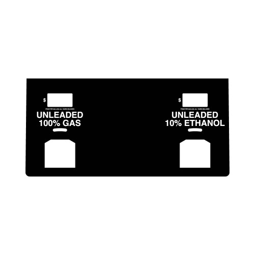 ENS0803GNL3 - Two Product Overlay - Unleaded 100% Gas / 10% Ethanol