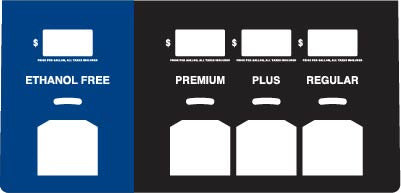 ENS0904G010 - 3+1 Product Overlay - Diesel / Regular / Plus / Premium