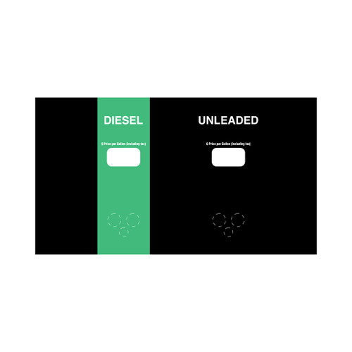 888459-102-DU2 - Custom Two Product Overlay Diesel / Unleaded