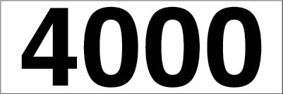 PID-4K186 - CUSTOM 18X6 4000 DECAL