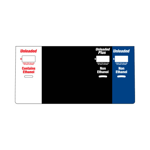 E6S1004GNEU3 - Custom Product - Unleaded Contains Ethanol / Unleaded Plus Non Ethanol / Unleaded Non Ethanol