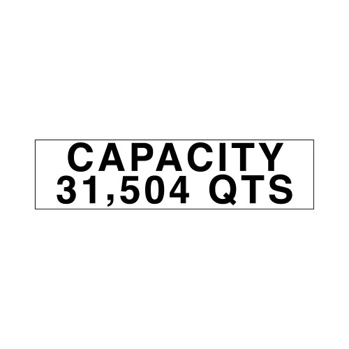 PID-CAP31 - Capacity 31,504 QTS