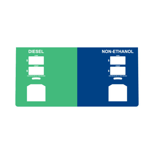 ENS0813GDNE - Two Product Overlay Diesel / Non-Ethanol