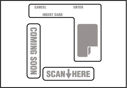 PID-CRDSC - CARD READER DECAL SHEET CLR