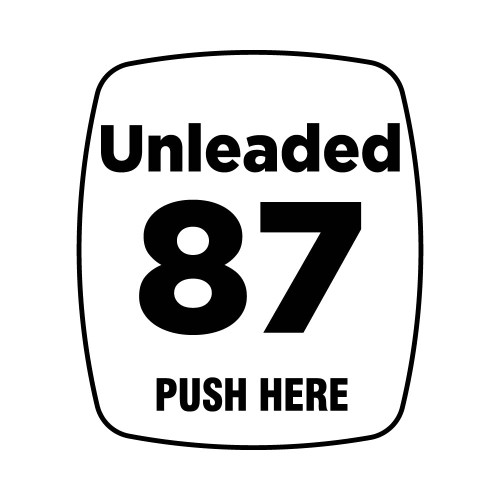 888460-001-CK5 - 87 Unleaded Octane Overlay