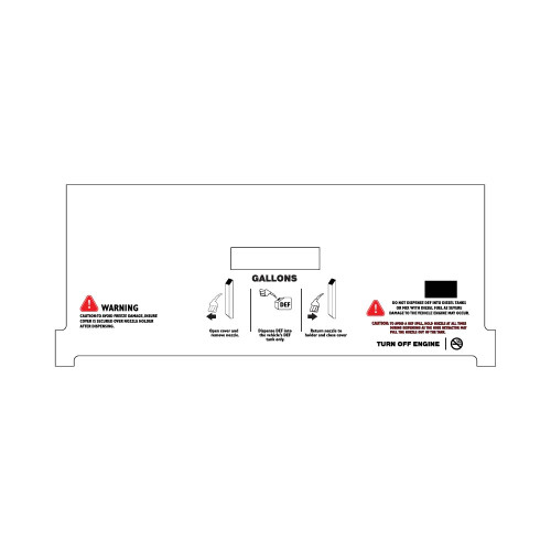 GK98102G009 - DEF Instruction Panel