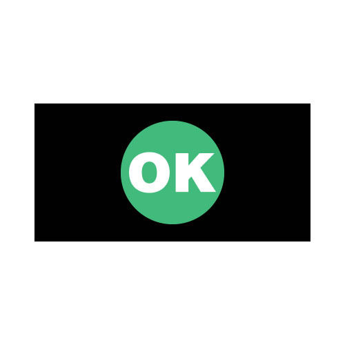 PID-OKB - 5x2.5 OK Decal