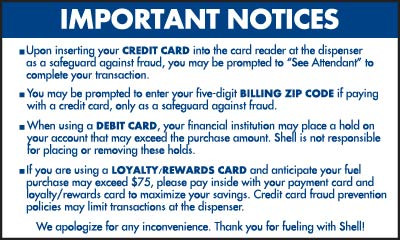 PID-SHELLIN - IMPORTANT NOTICES 5X3
