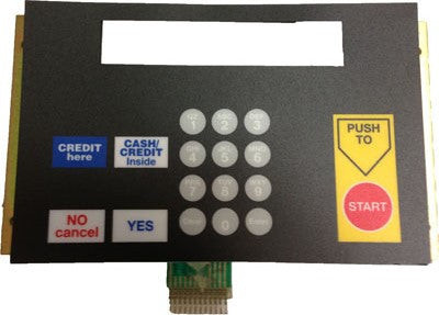 881025-02 - Keypad with Metal Panel