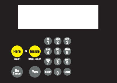 882578-017 - CAT Keypad with Metal Panel