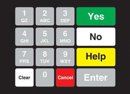 887862-SUN - Sunoco Keypad Overlay