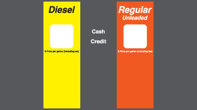 889745-102-025 - Cash Credit PTS Panel Overlay Gulf