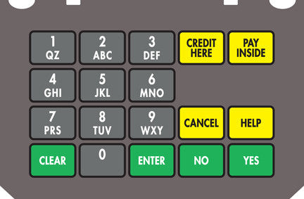 891145-062WD - Keypad Overlay