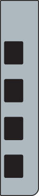ENE0502G004 - Softkey Overlay Gray
