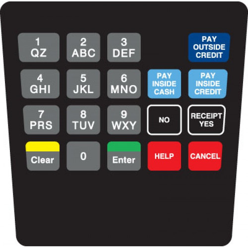 ENE1701G0G2 - E Cim Keypad Overlay