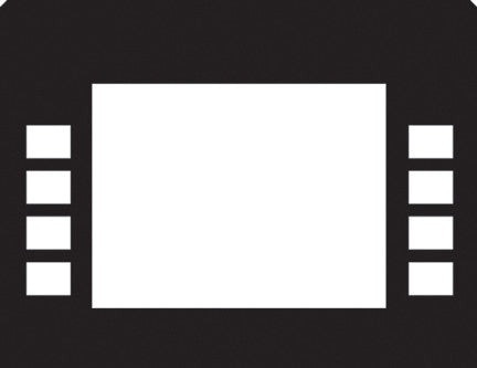 EU01003G001 - Monochrome Softkey Overlay Standard