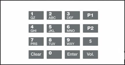 EU03001G009 - PPP Keypad Overlay Shell