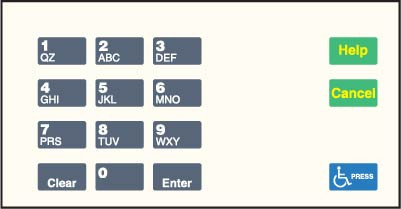 EU03004G040 - Crind Keypad Overlay