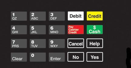 EU03004G051 - Crind Keypad Overlay Exxon