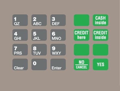 T18724-1123 - Crind Keypad Overlay