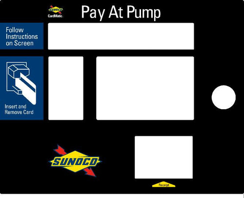 T18781-G138 - Left Option Door Single Line Crind Sunoco