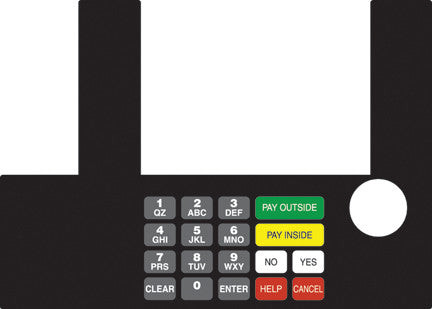 T50038-1031 - Infoscreen Keypad Overlay Sinclair