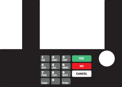 T50038-1037 - Infoscreen Keypad Overlay