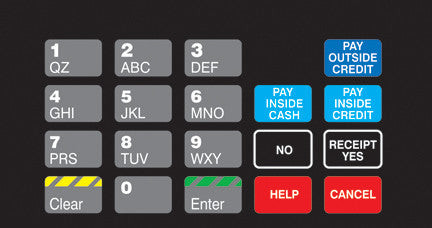 T50064-05 - ADA Crind Keypad Overlay Generic