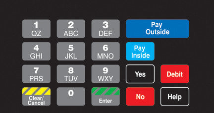 T50064-1077B - ADA Crind Keypad Overlay