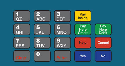 T50064-1140 - ADA Crind Keypad Overlay Valero