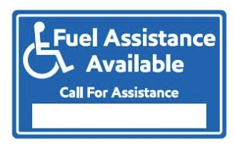 PID-ADA-FL - Florida ADA Decal with Blank for Phone Number